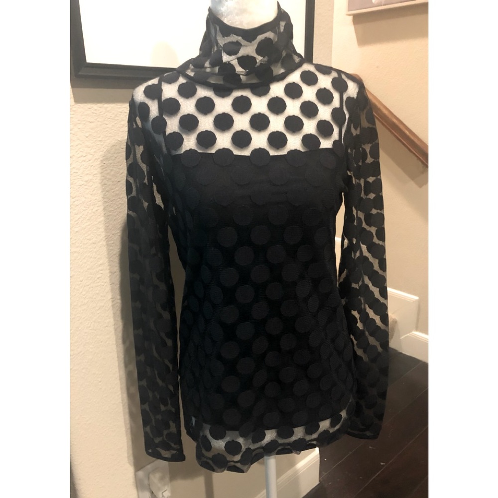 NBW Diane Von Furstenberg polka Dot Blouse